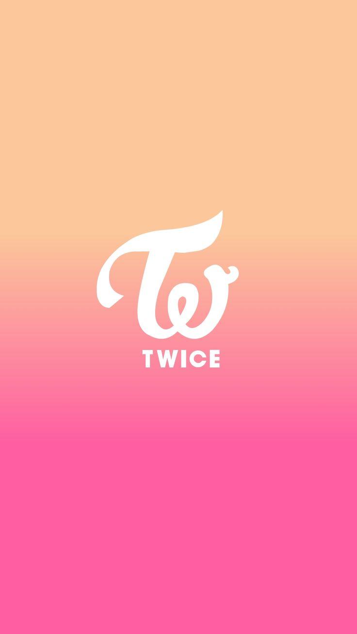 Background Twice Logo Wallpaper Hd