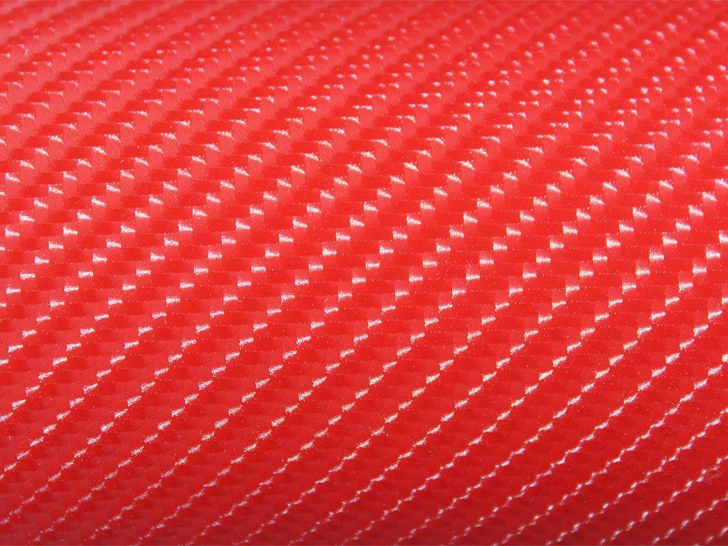 Rwraps® Red 4D Carbon Fiber Vinyl Wrap. Car Wrap Film