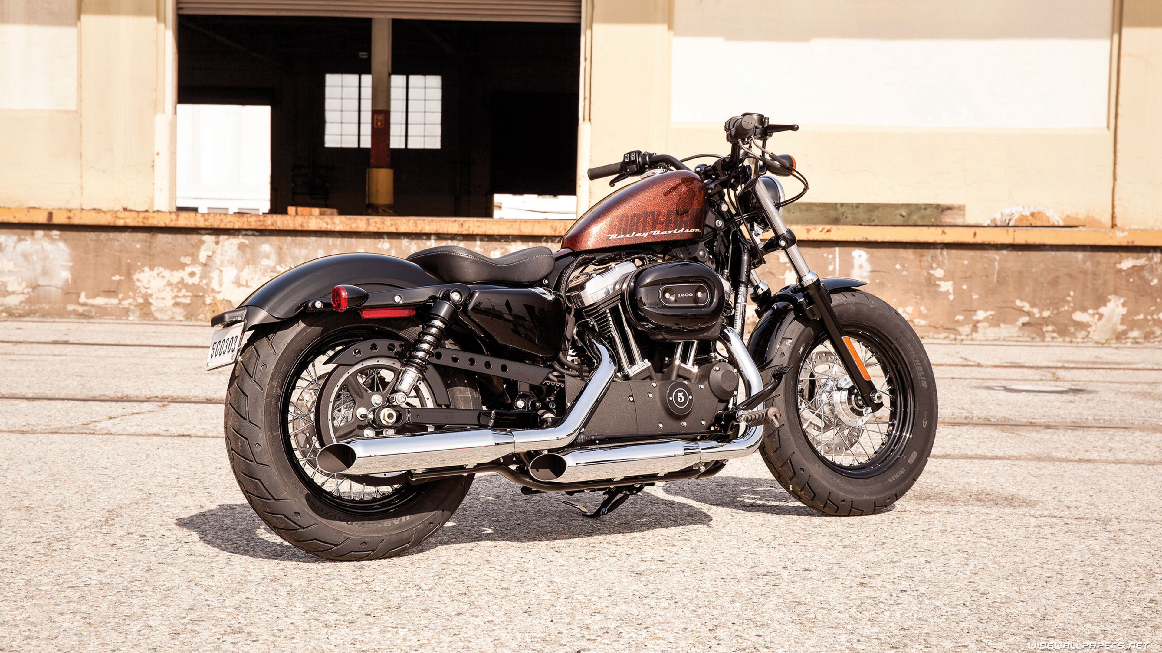 Harley Davidson Sportster Motorcycle Desktop Wallpaper 4K Ultra HD