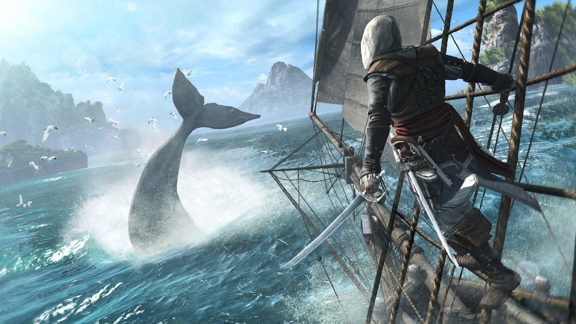 Games: Edward Kenway Assassin Creed IV Black Flag Cool Wallpaper