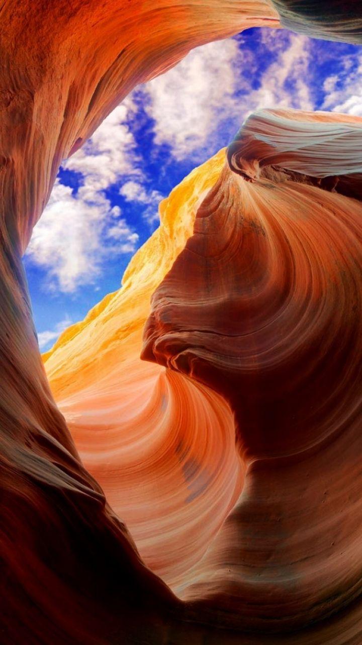 Earth Antelope Canyon (720x1280) Wallpaper