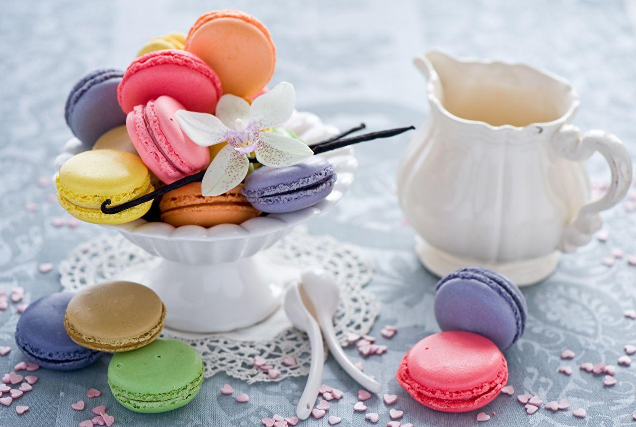 image Macaron Pitcher Food Cookies Sweets