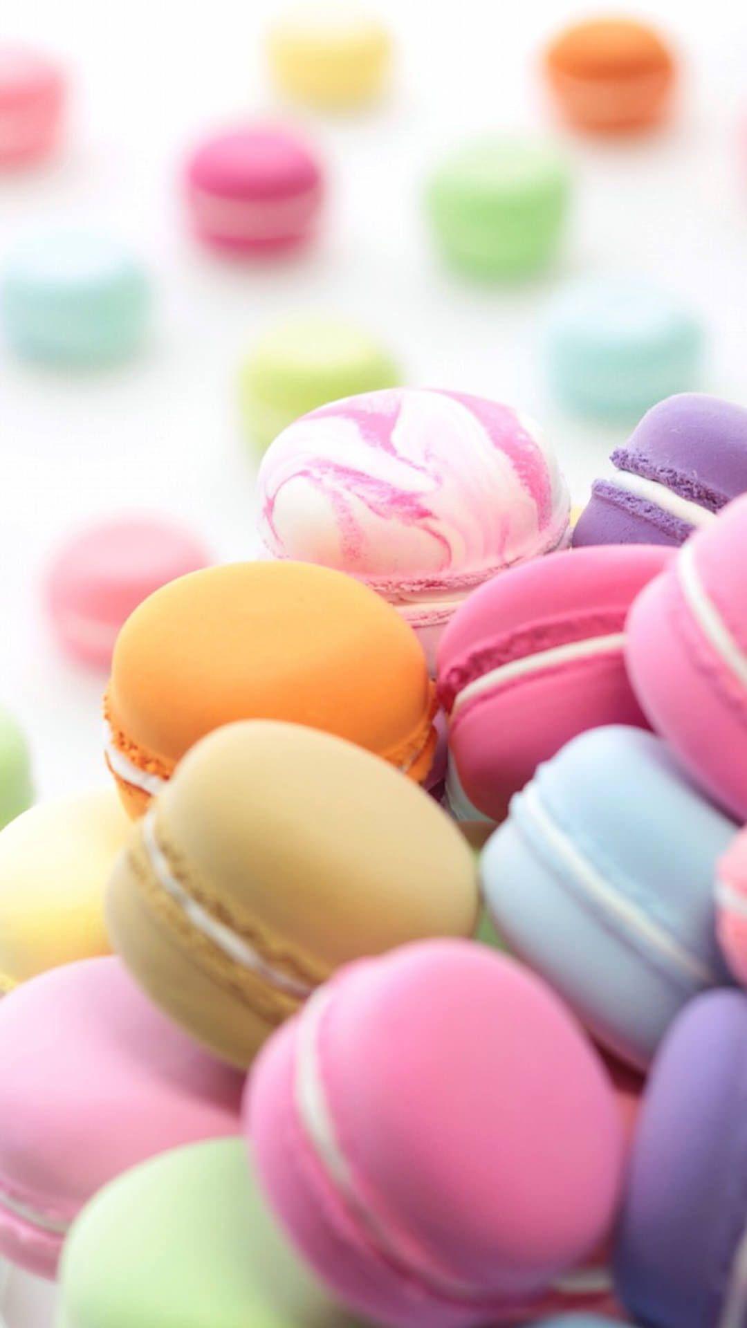 Cute macaroon iPhone6s wallpaper. iPhone Wallpaper. Phone