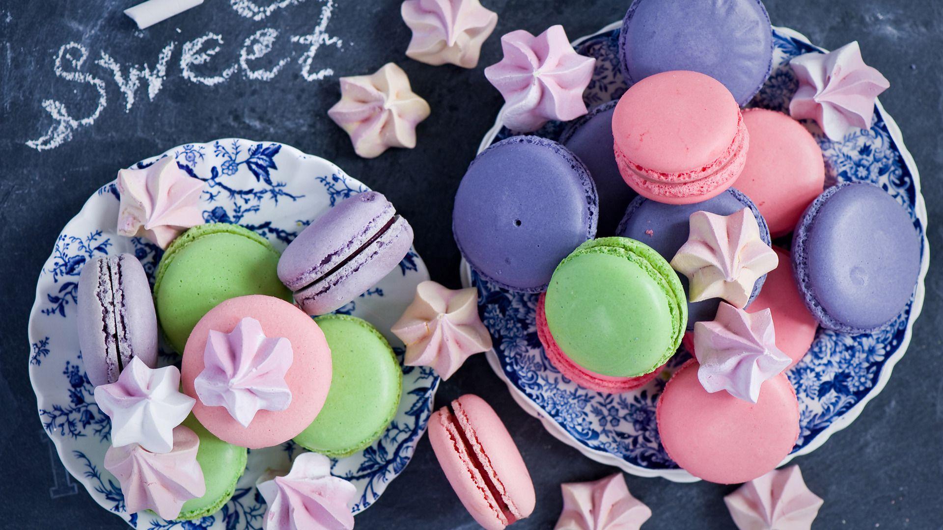 Macarons, High Definition, High Quality, Widescreen