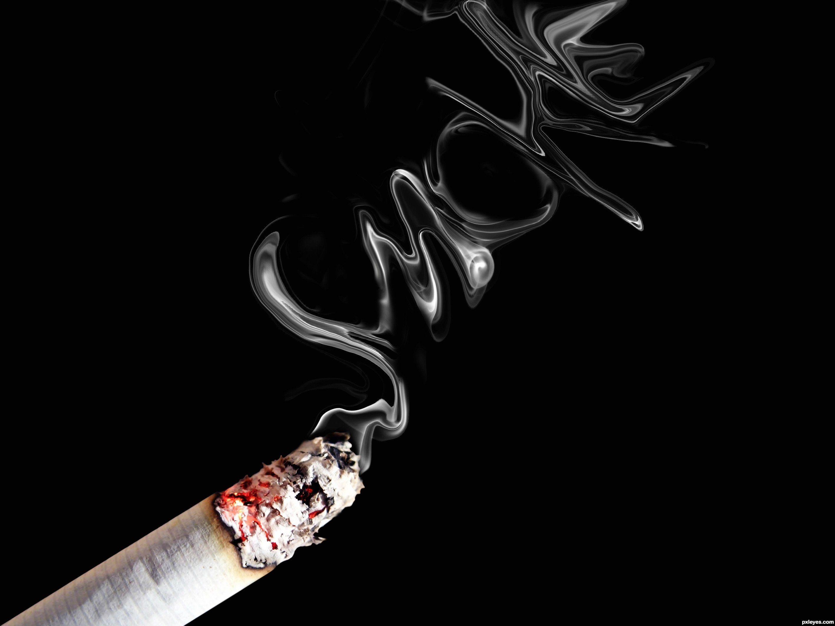 Cigarette Smoke Wallpaper