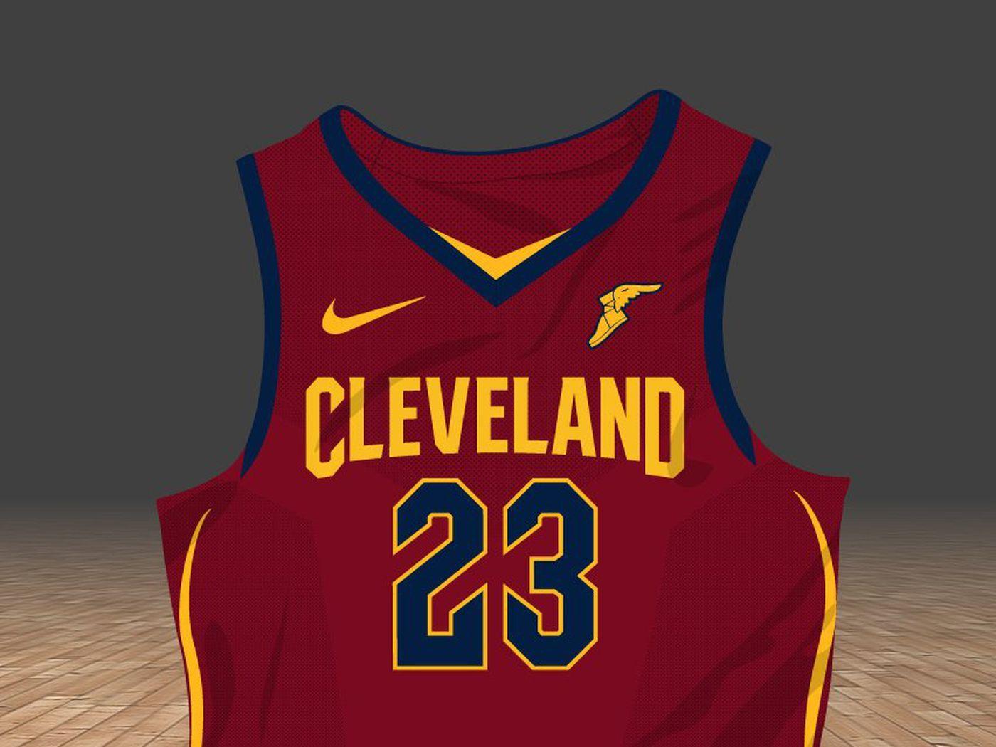 Here's a first look at the Cavs' new jerseys The Sword