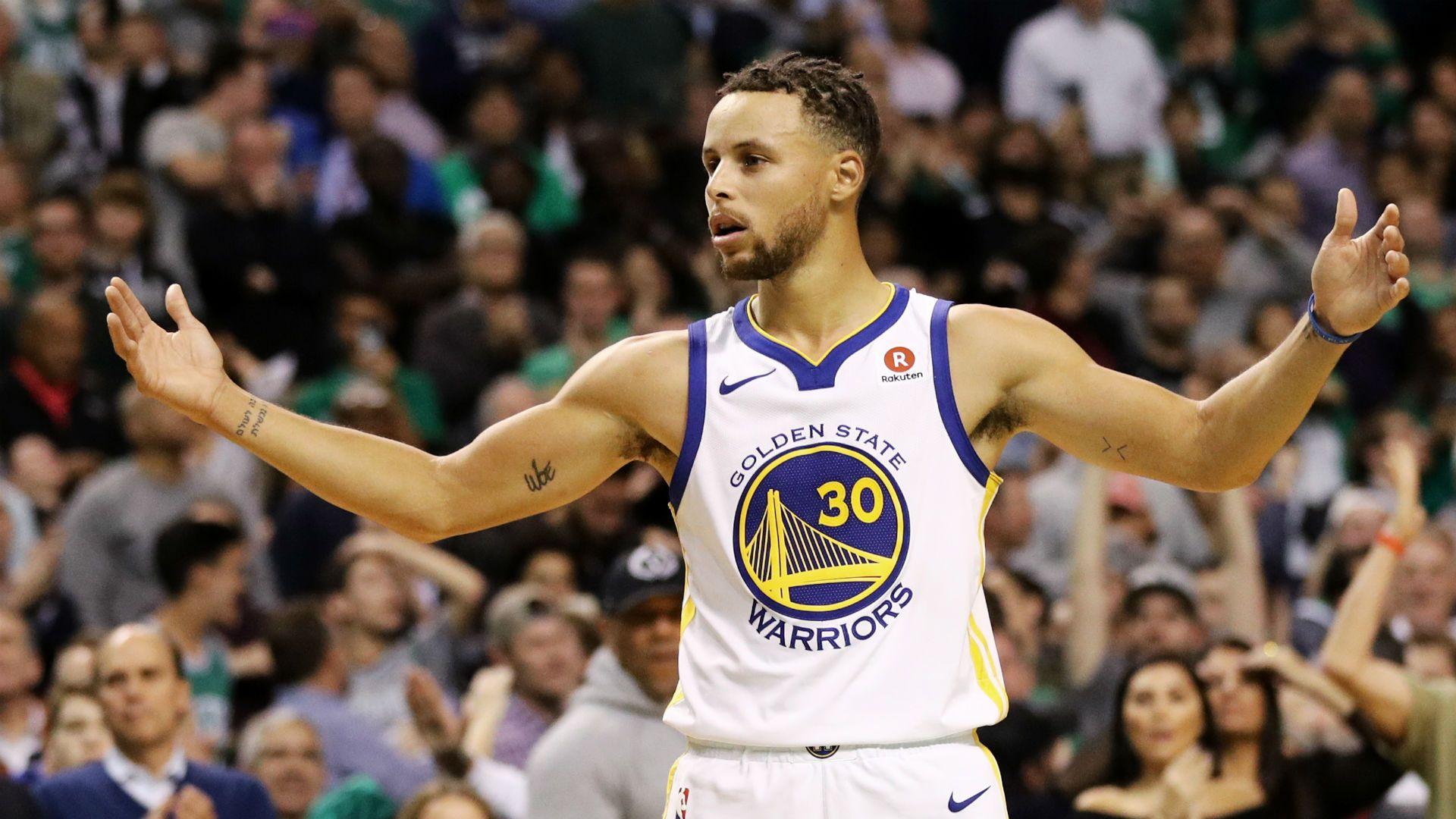 Warriors' Stephen Curry out vs. Clippers after slip during