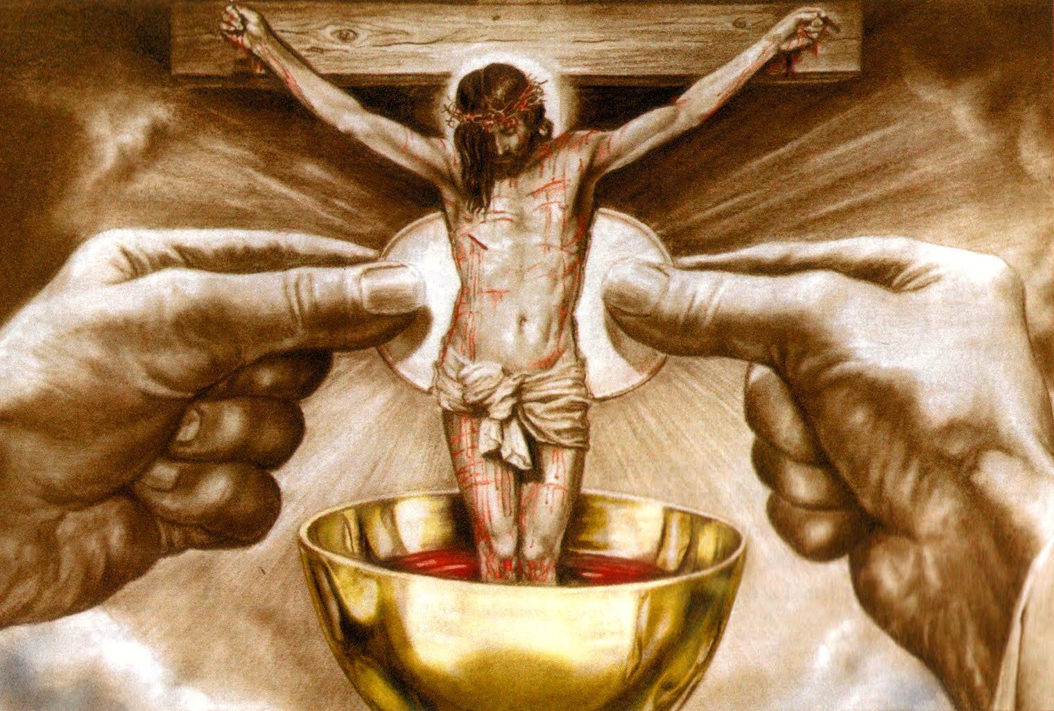 Jesus' Presence In The Eucharist. Christian Wallpaper! 3 3
