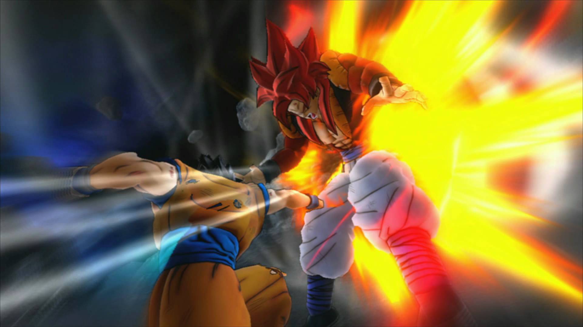 Dragon Ball Z: SSJ4 Gogeta Vs SSJ3 Goku, Omega Shenron, Ultimate