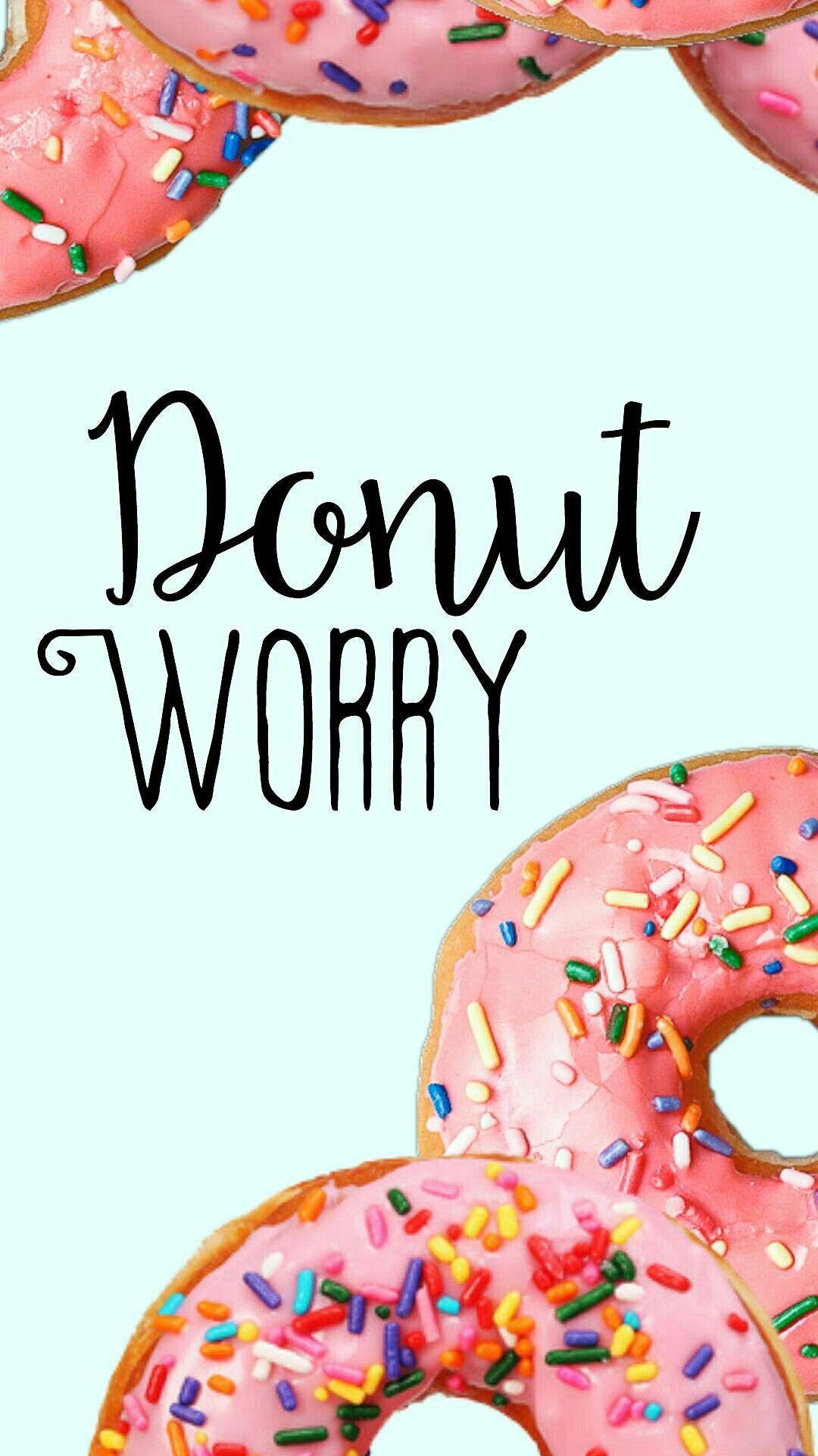 phone wallpaper. Doughnut