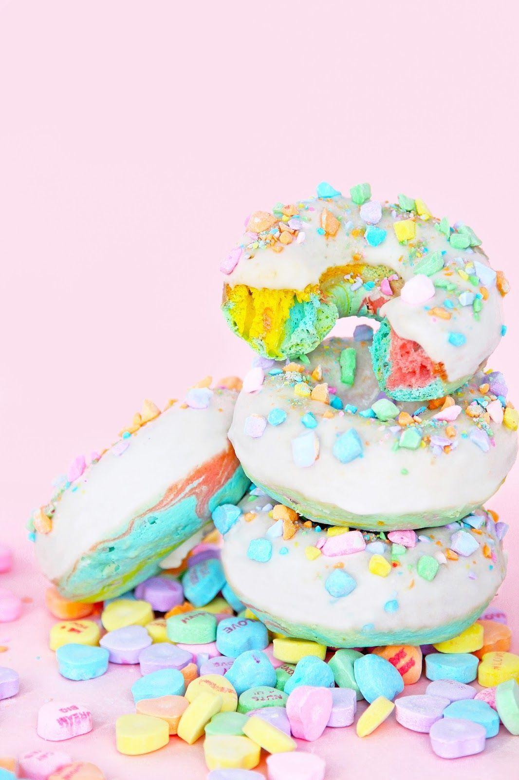 Conversation Heart DonutsBirthday Cake Mocktail RecipeRainbow