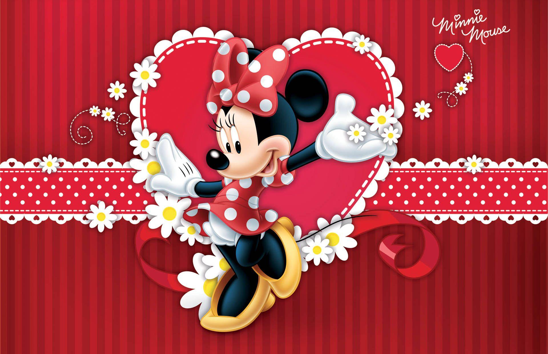 Minnie Mouse, Desktop Screen Wallpaper, Wallpaper and Picture
