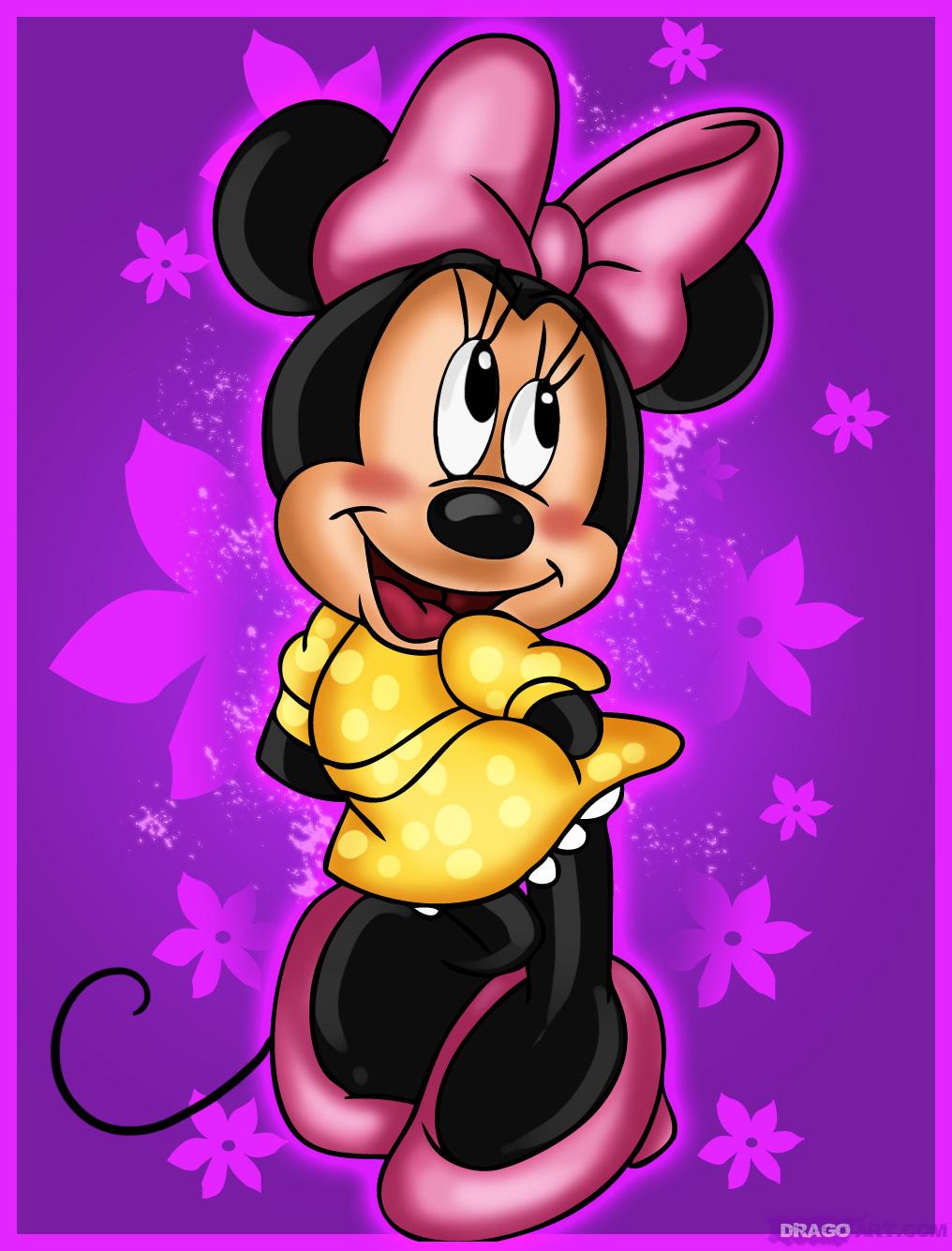 Minnie Mouse Cartoon Full HD Image Wallpaper for Galaxy Note