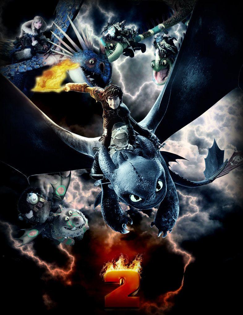 How to train your Dragon Poster Storm