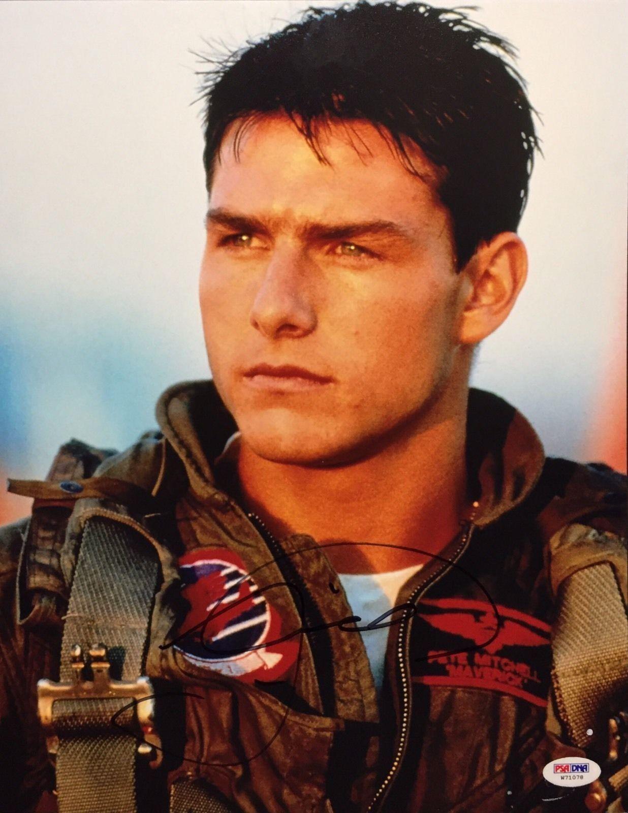 Tom Cruise Signed 'Top Gun 11x14 Photo *Maverick PSA