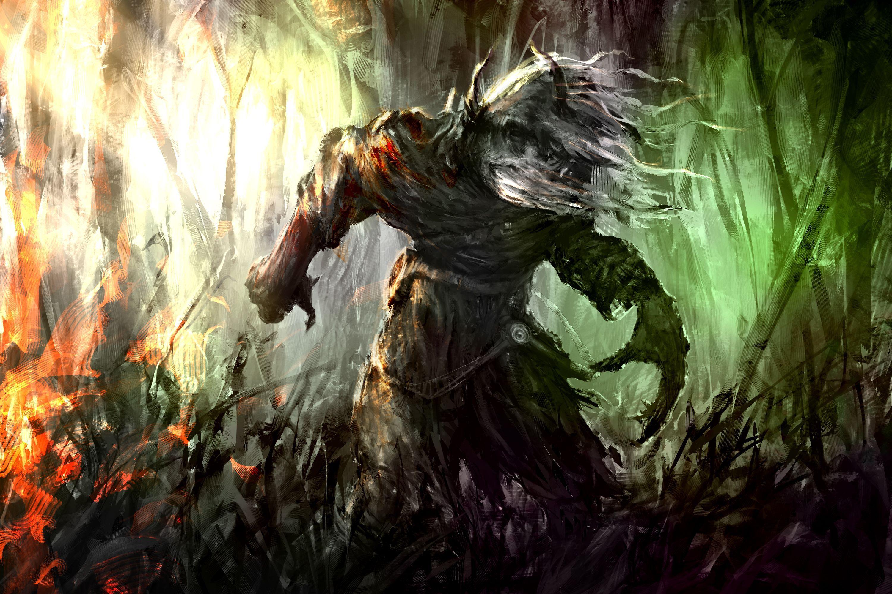 wood goblin cry Full HD Wallpaper and Background Imagex2000
