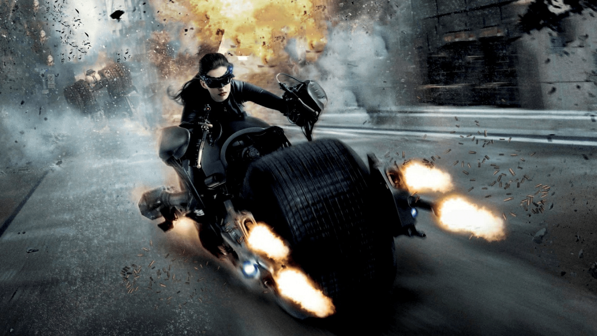 The Batman On Bike In Fiery Background 4K 5K HD Batman Wallpapers, HD  Wallpapers