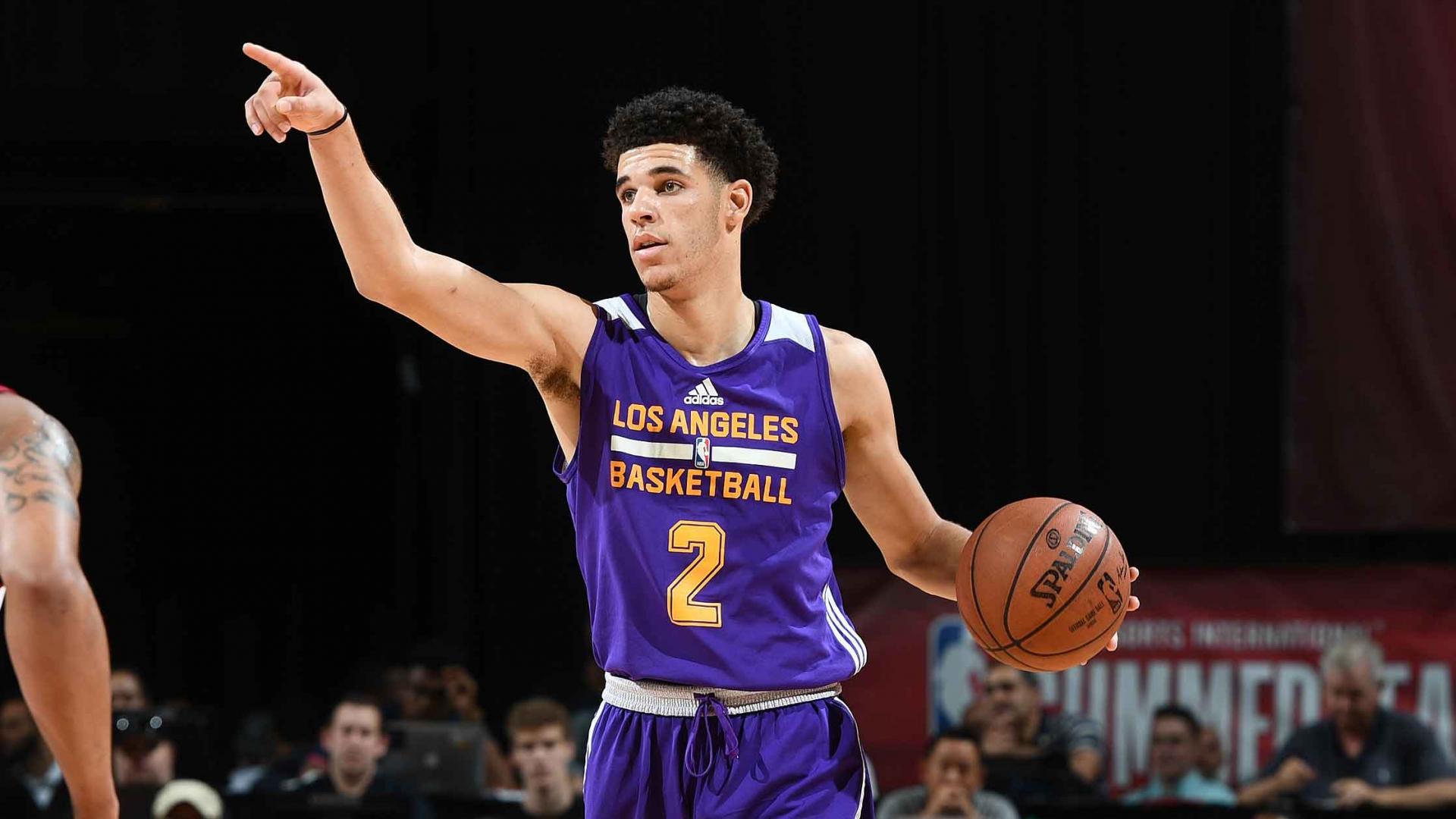 Lonzo Ball's Plays from the Las Vegas Summer League