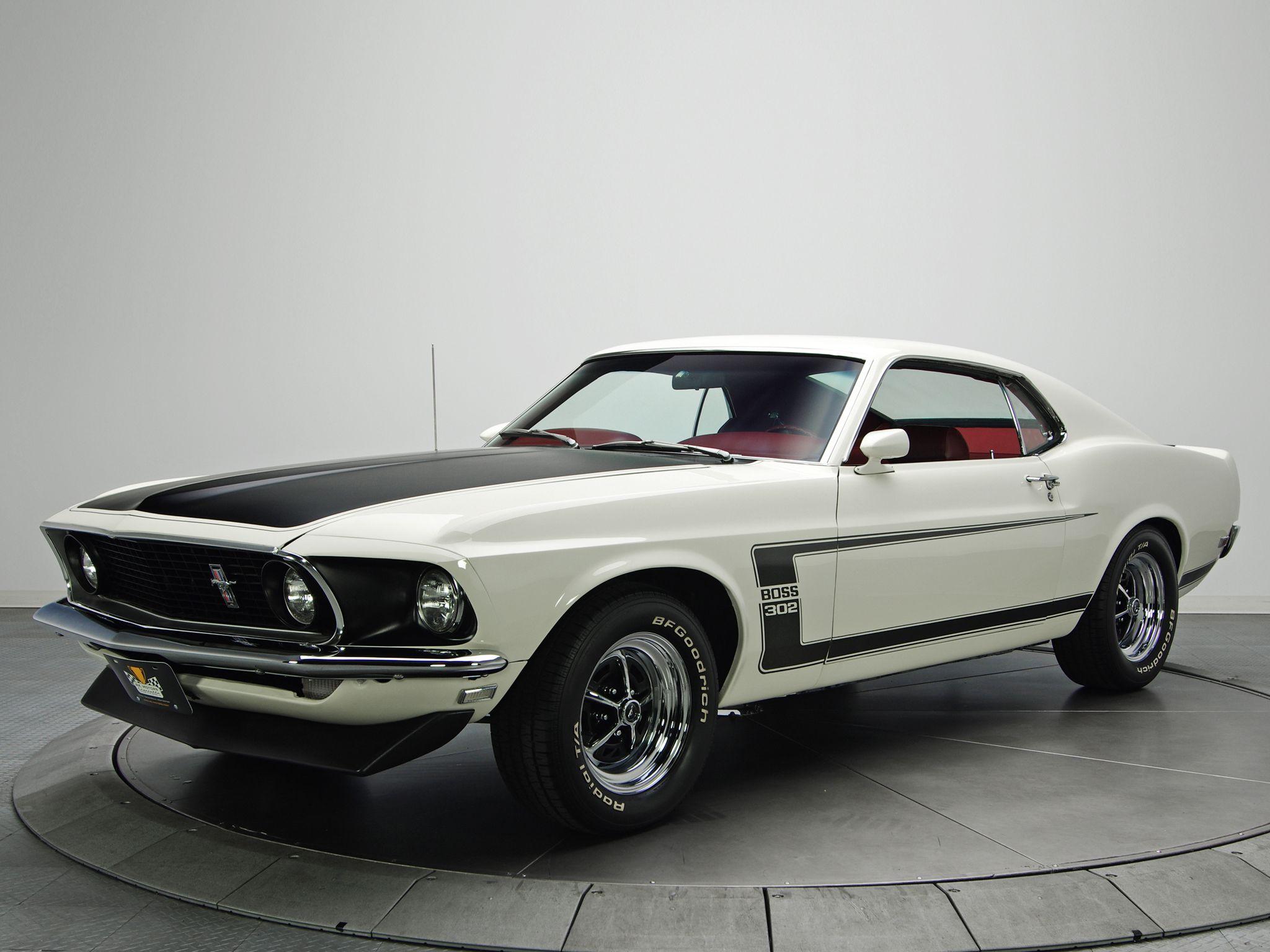 Ford Mustang Boss 302 muscle classic fg wallpaperx1536