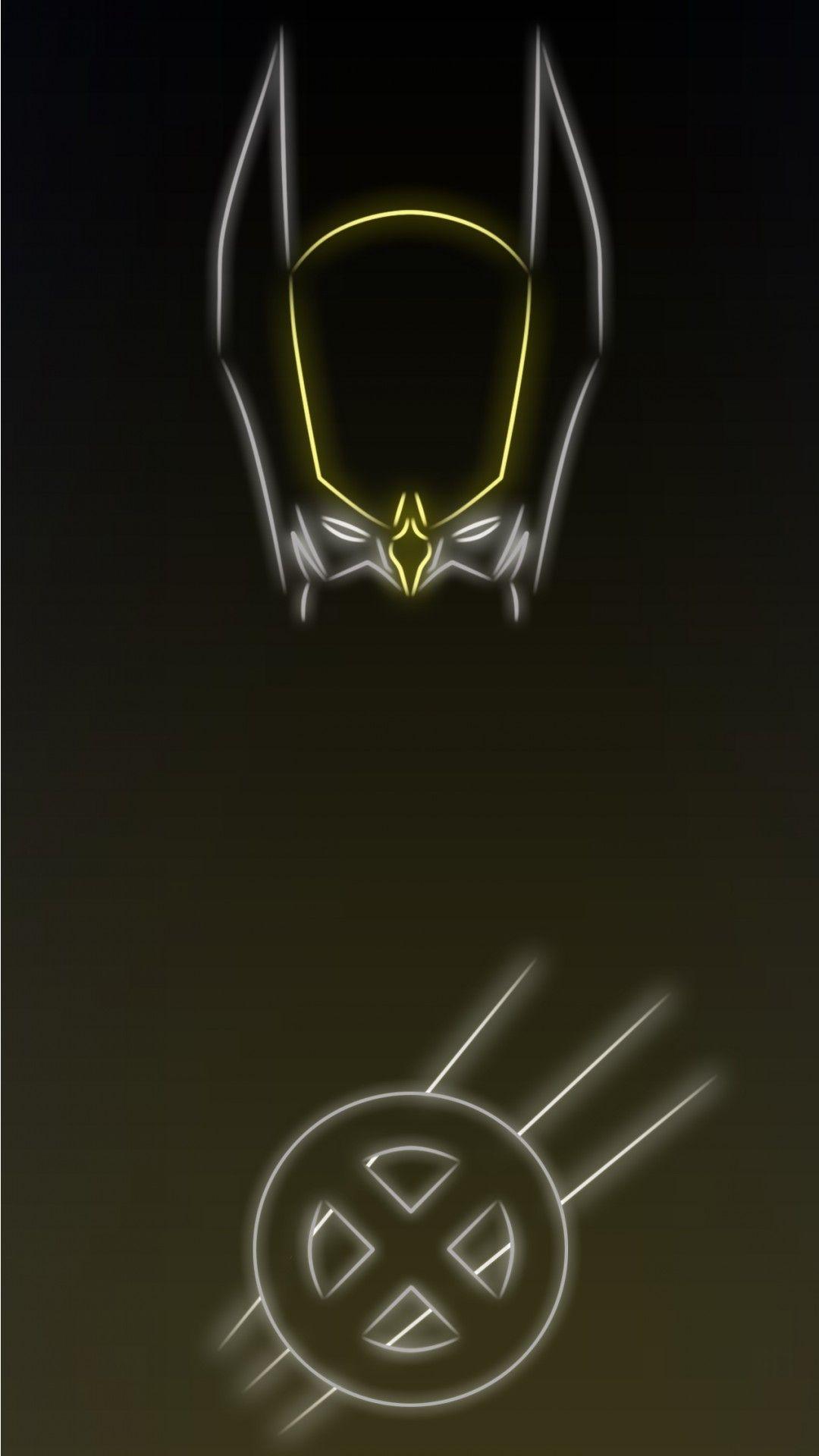 Wolverine Tap To See More Superheroes Glow With Neon Light Apple