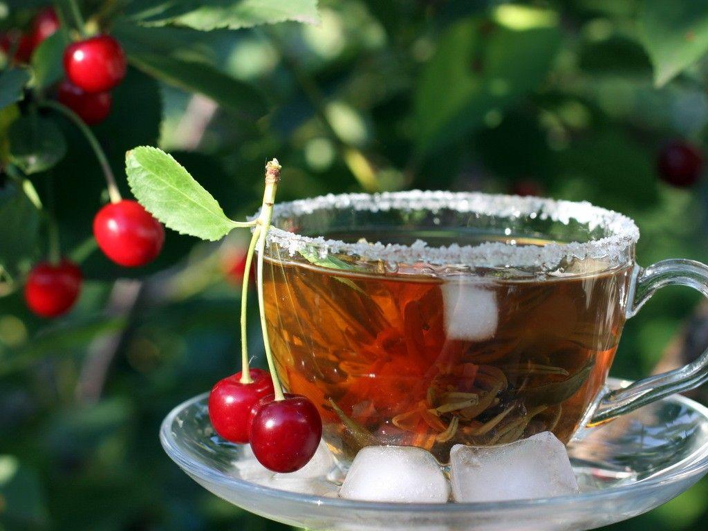 Natural Force Tea Time Berries Cup Mood Happy Free Wallpaper