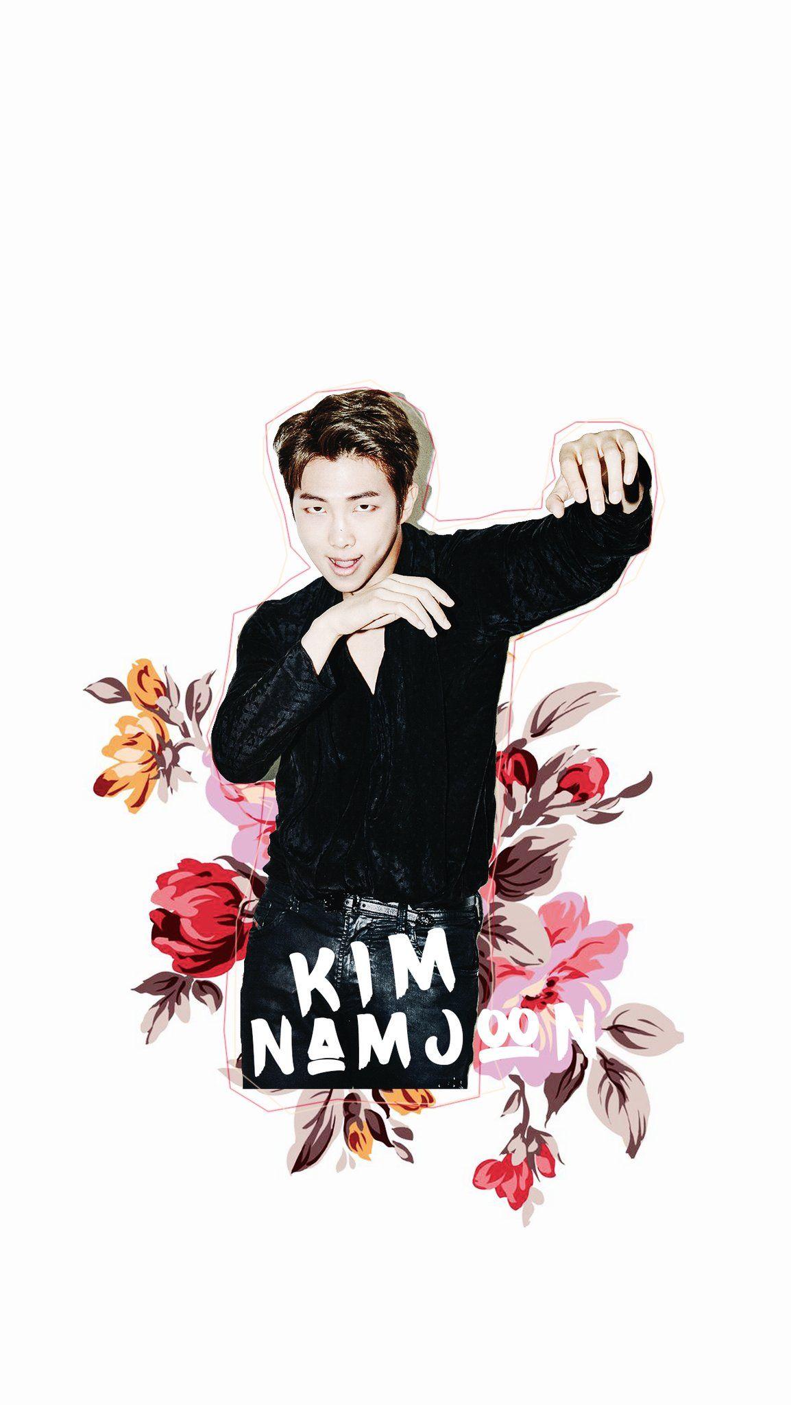 BTS / Namjoon / Wallpaper ©btslocks_. BTSxWallpaper/ Lockscreens