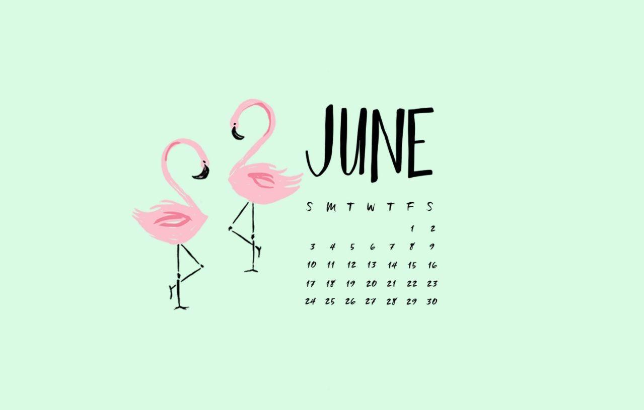 June 2018 Desktop Calendar