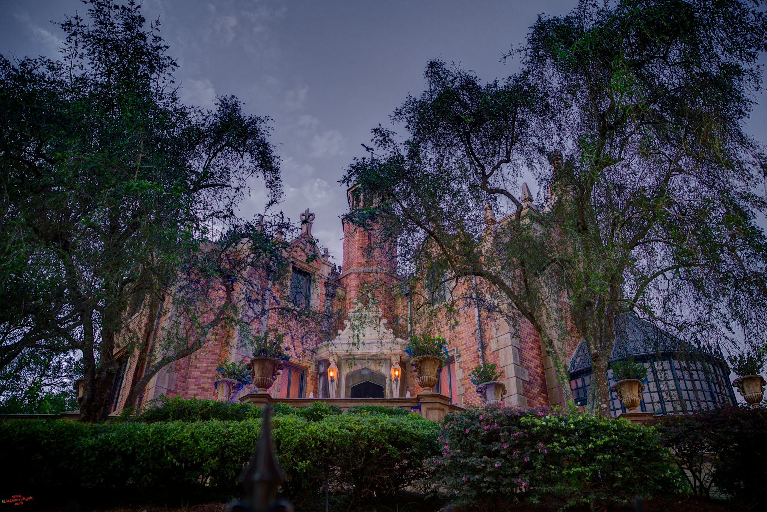 Disney Haunted Mansion Zoom Background