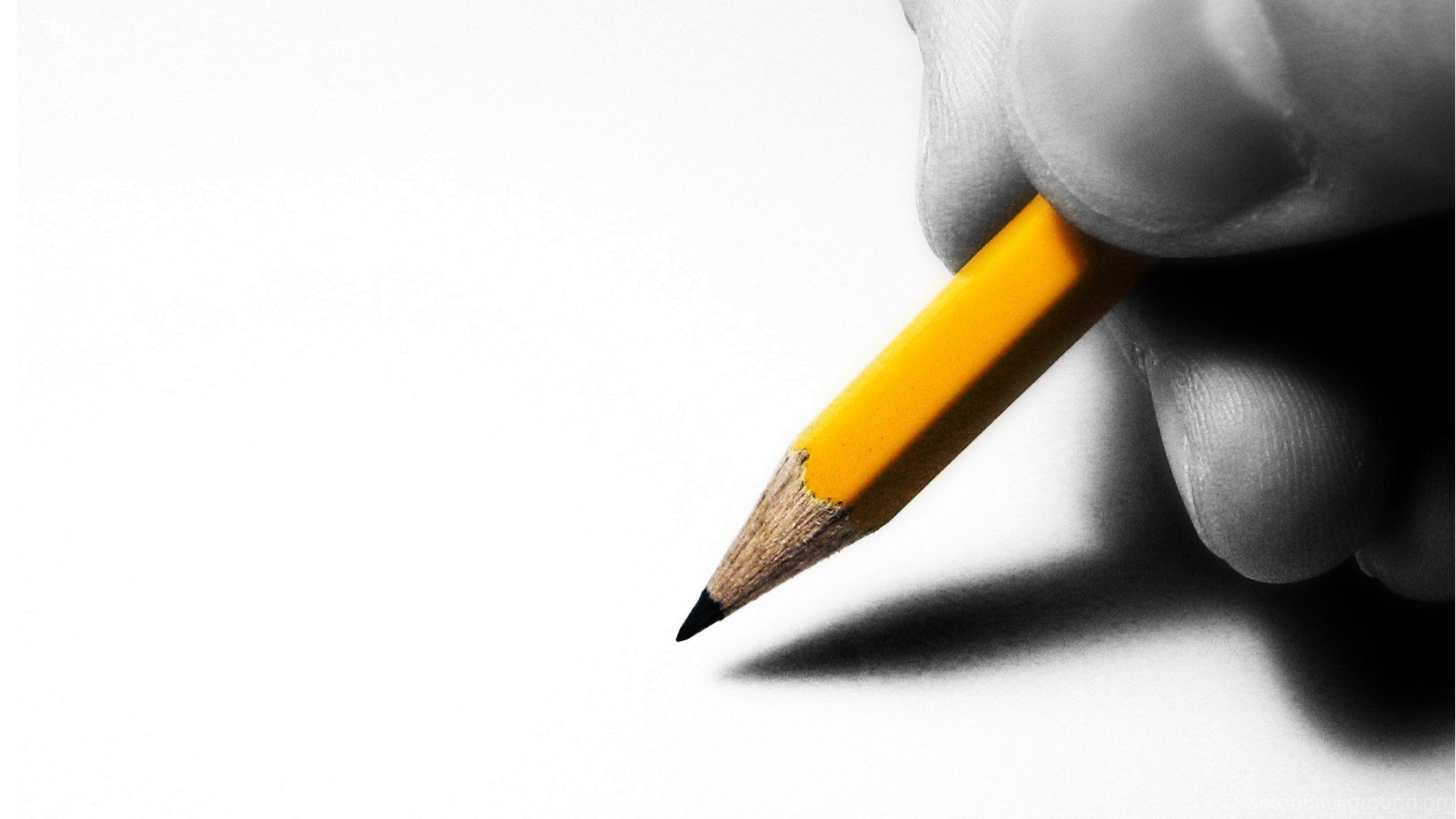 Download Wallpaper 3840x2400 Hand, Pencil, Drawing, Sketch Ultra