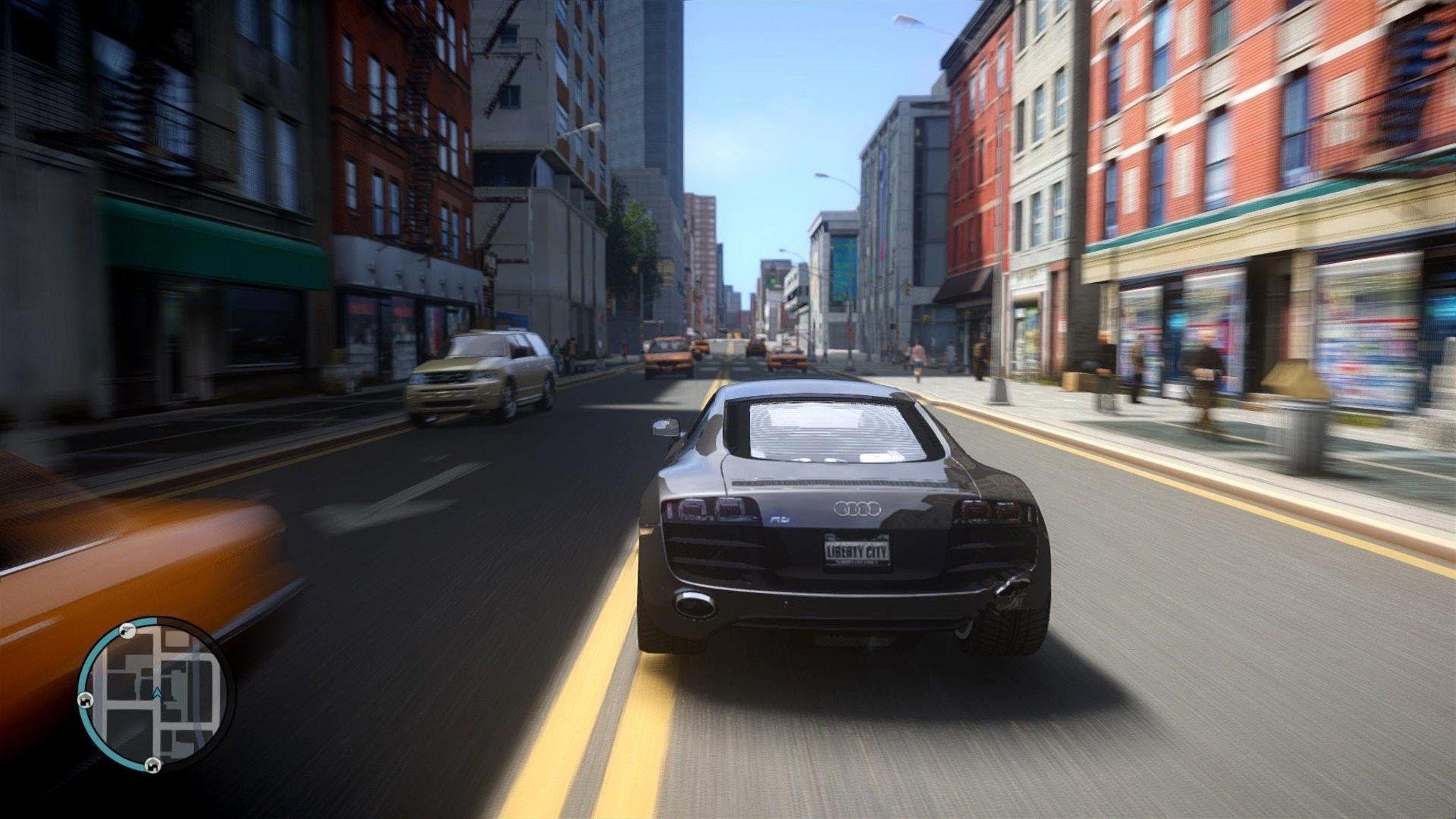 GTA VI Video Game, Muscle Car Ultra HD Desktop Background