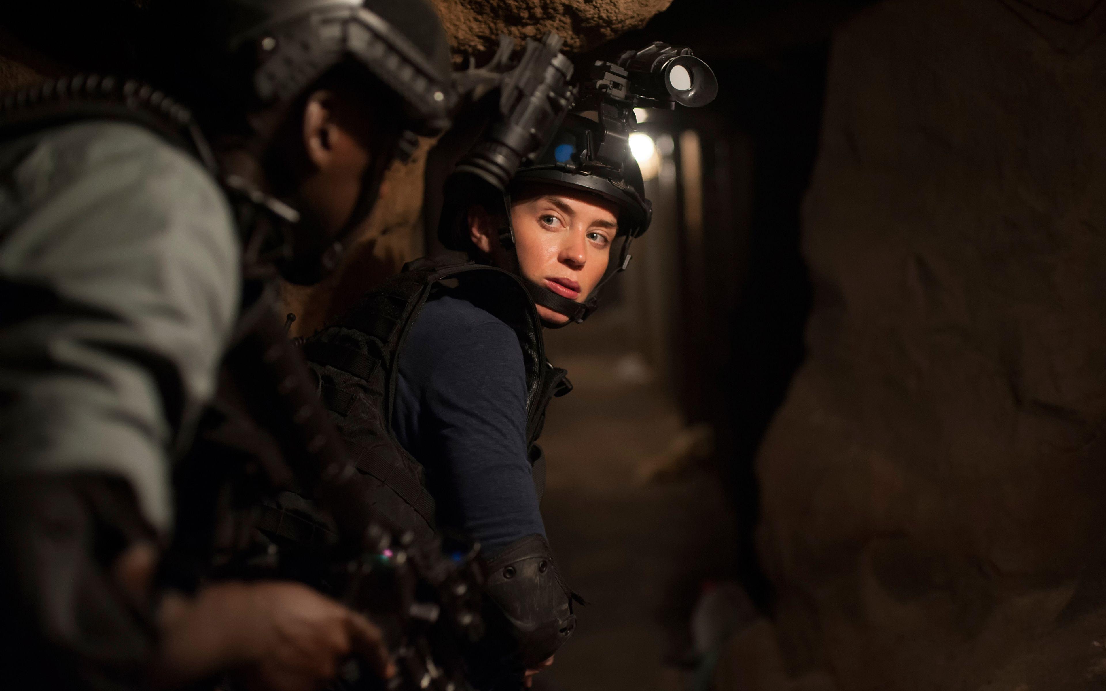 Picture Emily Blunt Soldiers Sicario Girls Movies 3840x2400