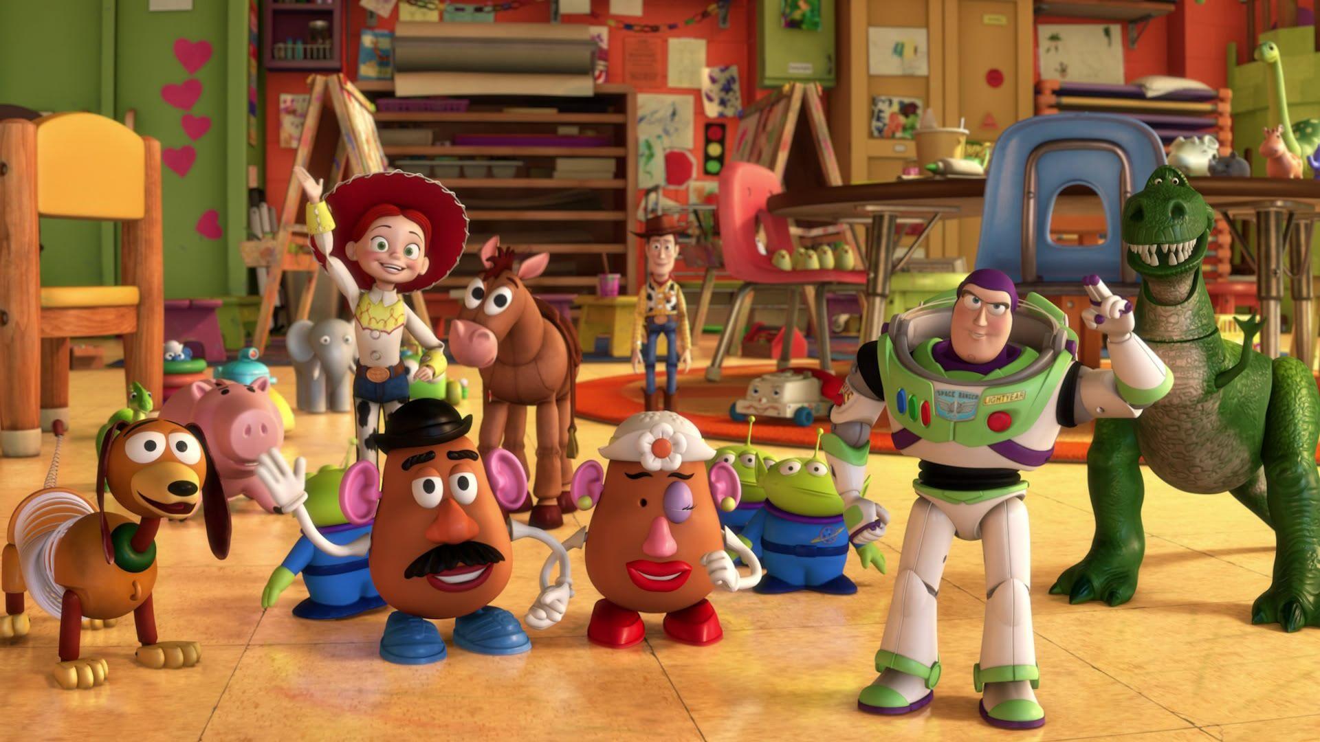 Cartoons Toy Story 3 Cast 1920x1080px