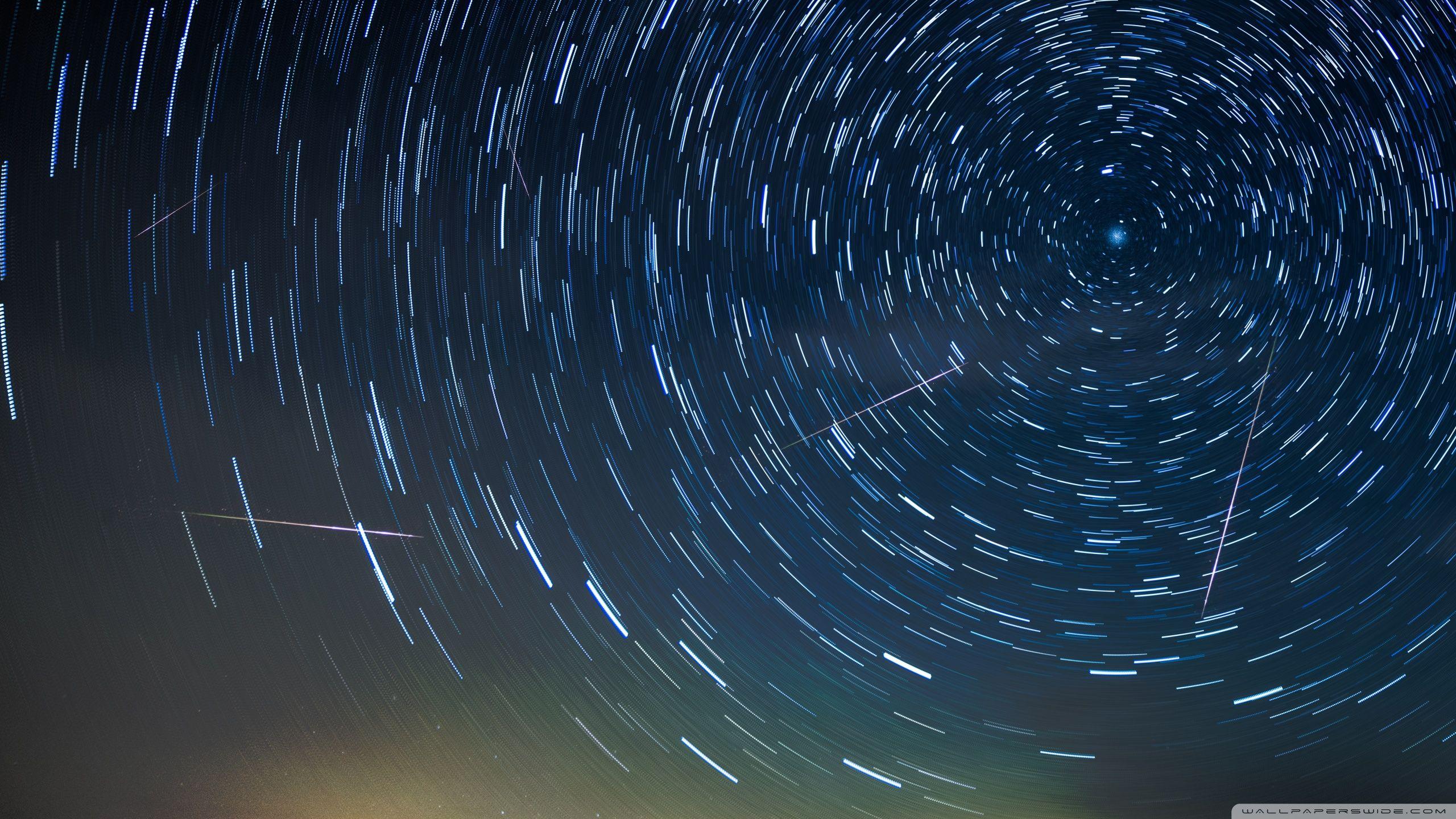 Circular Star Trails ❤ 4K HD Desktop Wallpaper for 4K Ultra HD TV