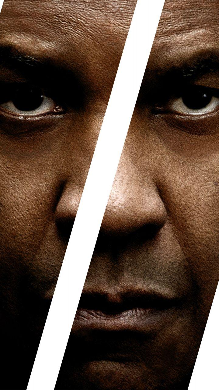 The equalizer Denzel Washington, movie, poster, 720x1280