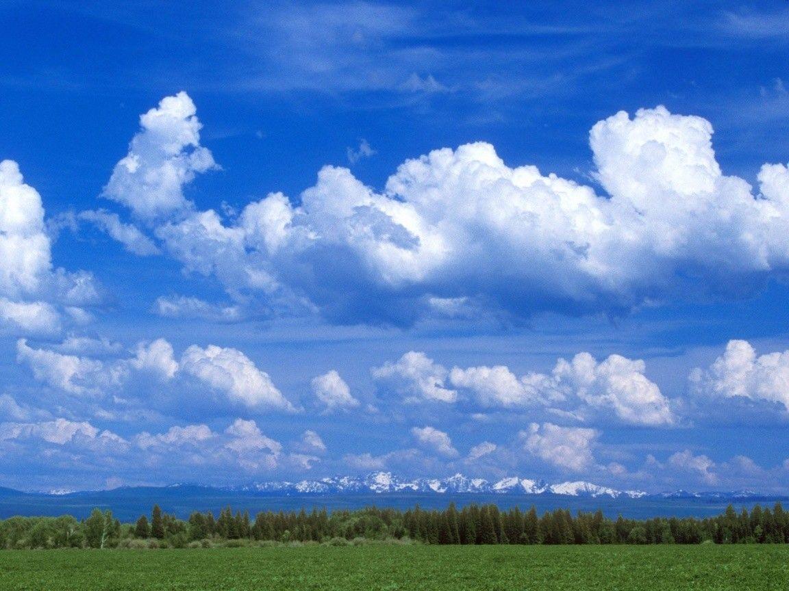 Sky: Partly Cloudy Sky Desktop Image for HD 16:9 High Definition