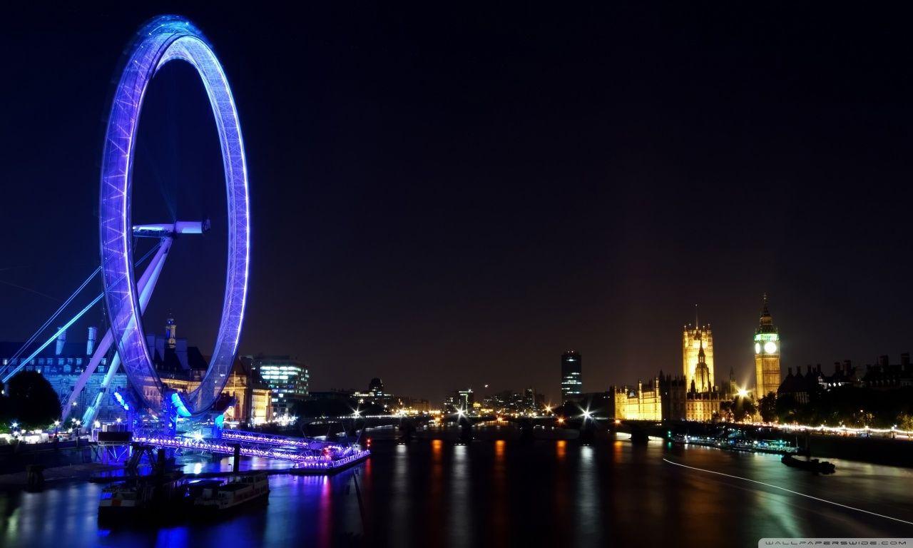 London Eye, London UK ❤ 4K HD Desktop Wallpaper for 4K Ultra HD TV
