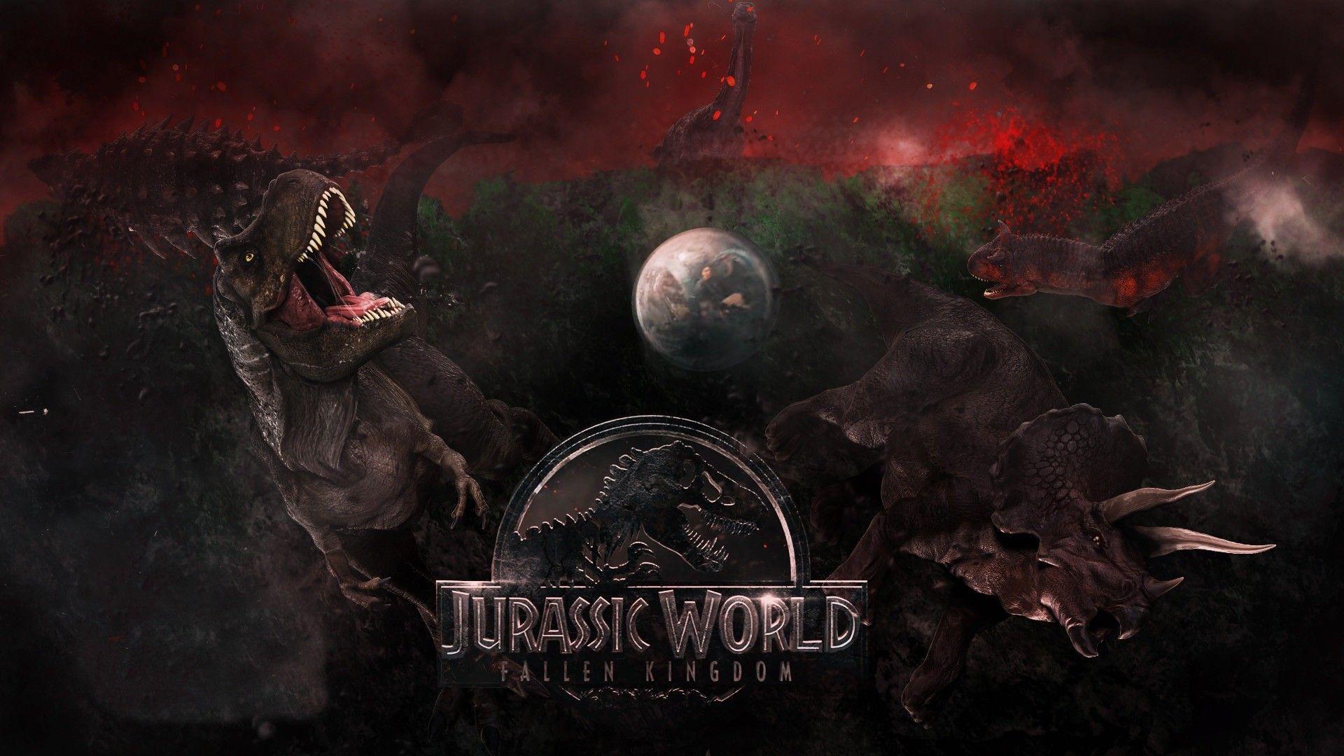 Jurassic World Dominion Logo Wallpaper 4K #6211g