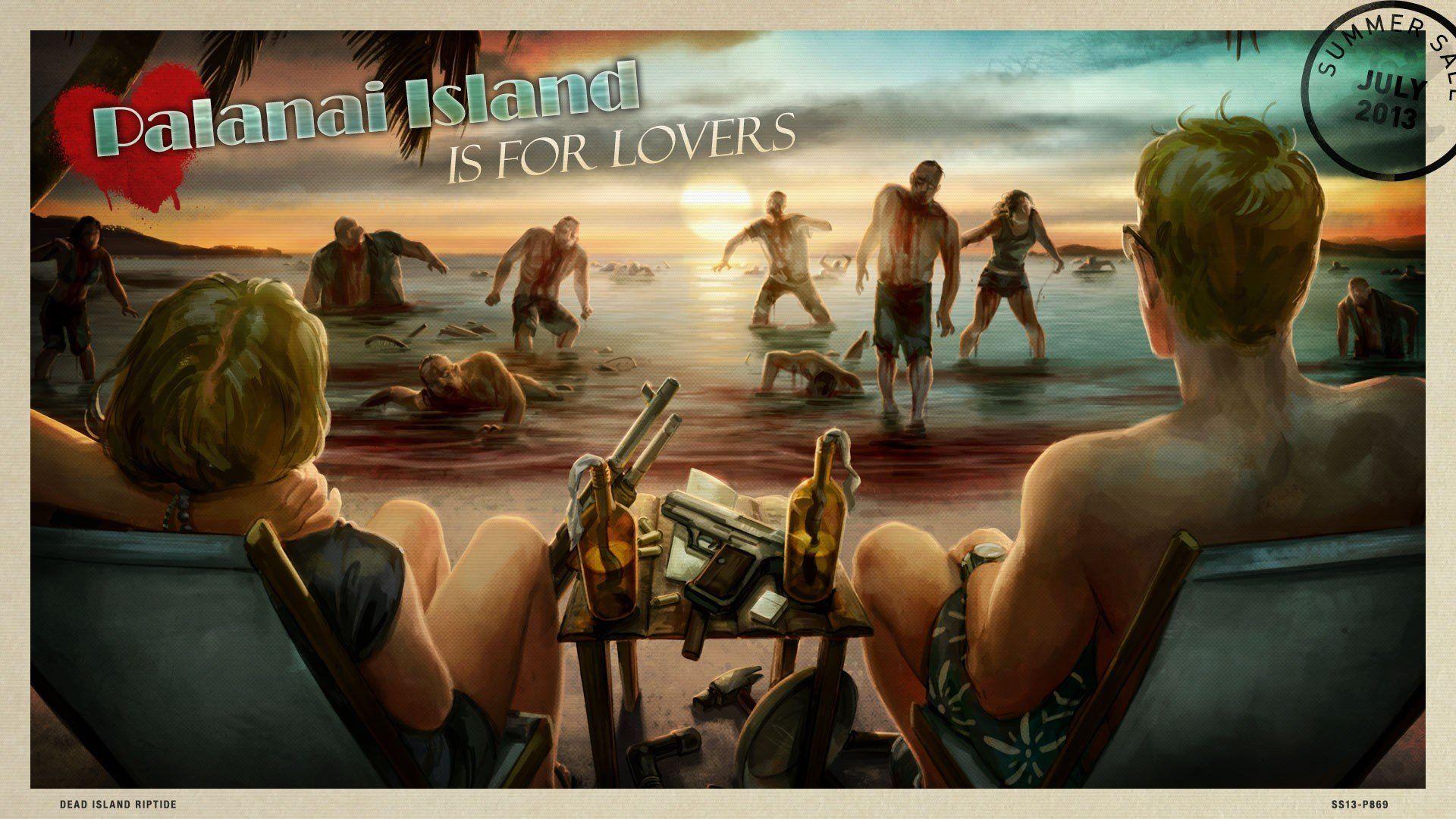 Video games zombies artwork survivor Dead Island Riptide beaches
