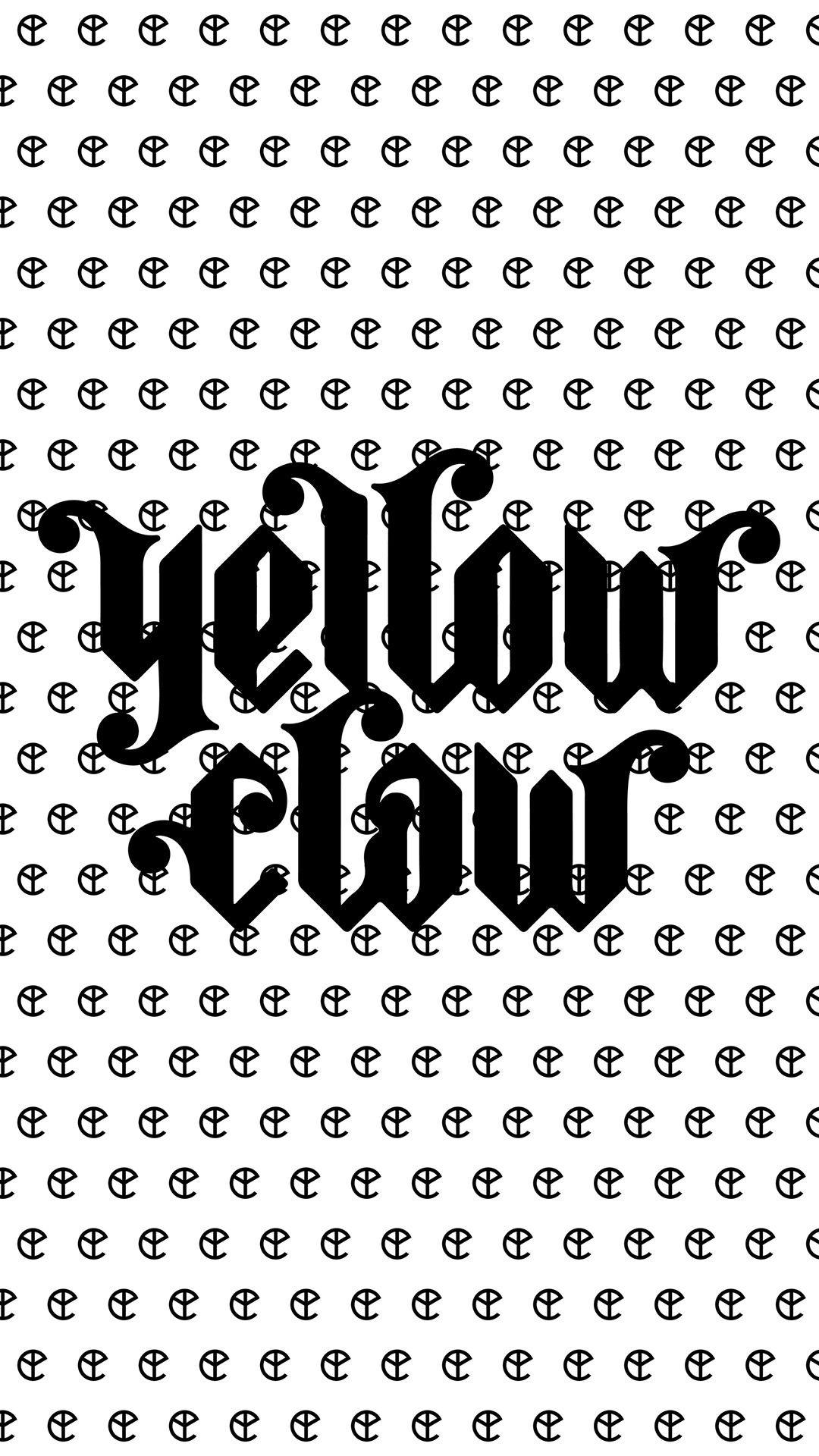 Logo Yellow Claw blanco y negro. cool stuff. EDM, Dj