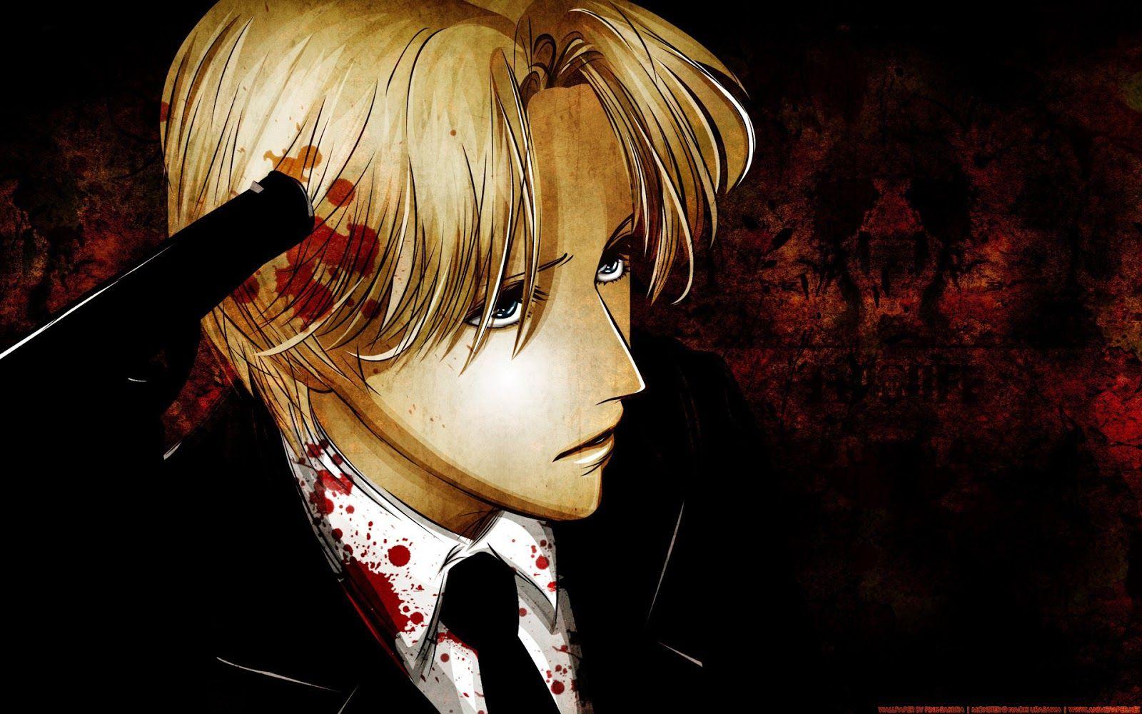 Johan Liebert | Монстров, Иллюстрации арт, Триллеры