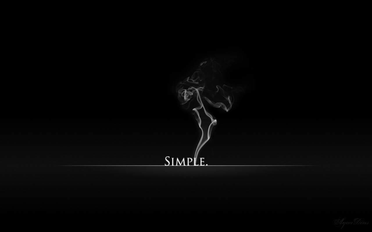 Simple Black Wallpapers - Wallpaper Cave