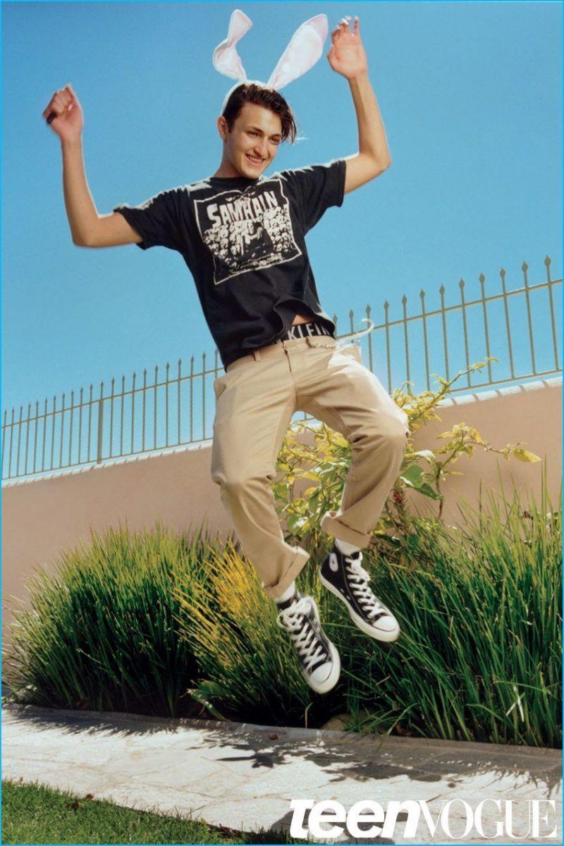 Cameron Dallas & Anwar Hadid 2016 Teen Vogue Photo Shoot