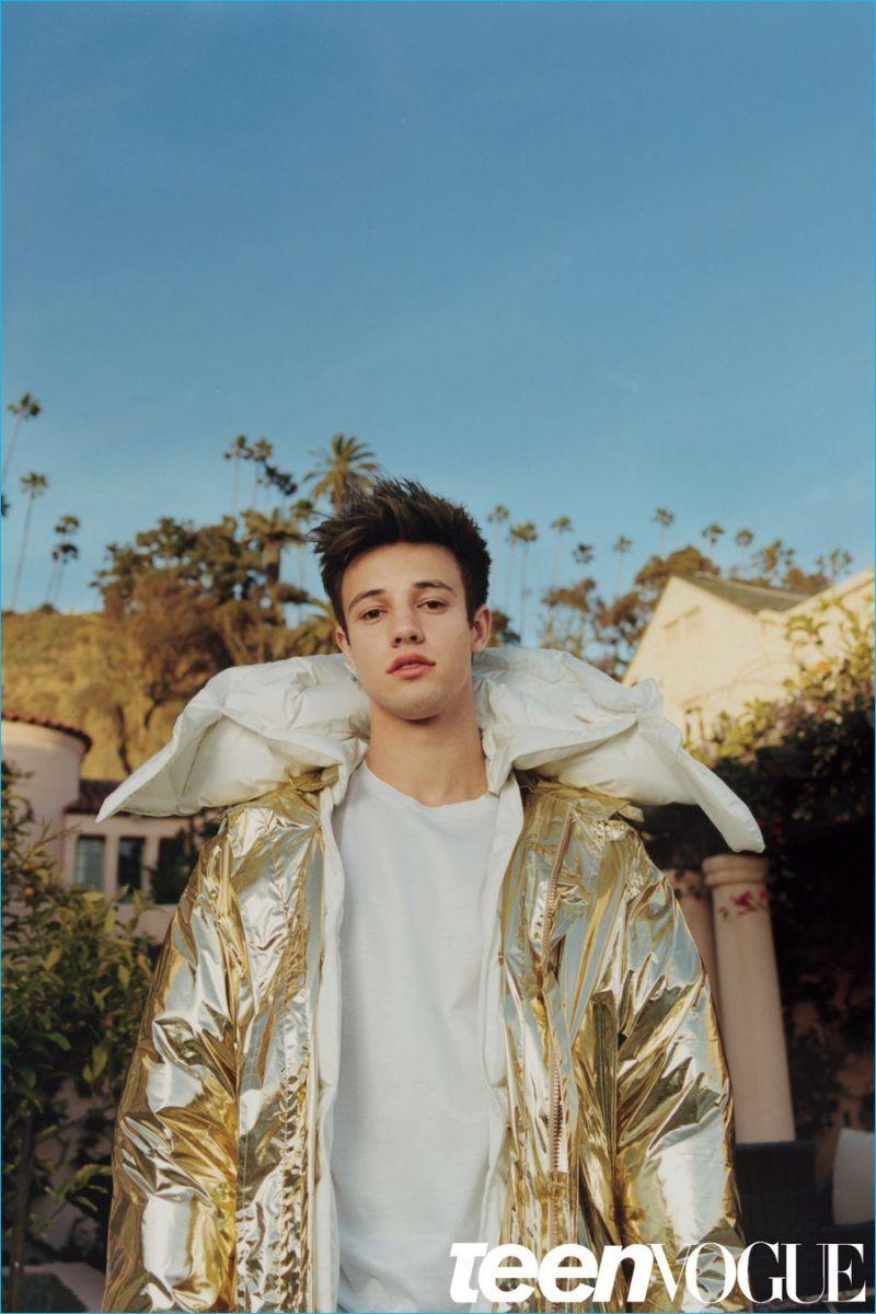 Cameron Dallas & Anwar Hadid 2016 Teen Vogue Photo Shoot
