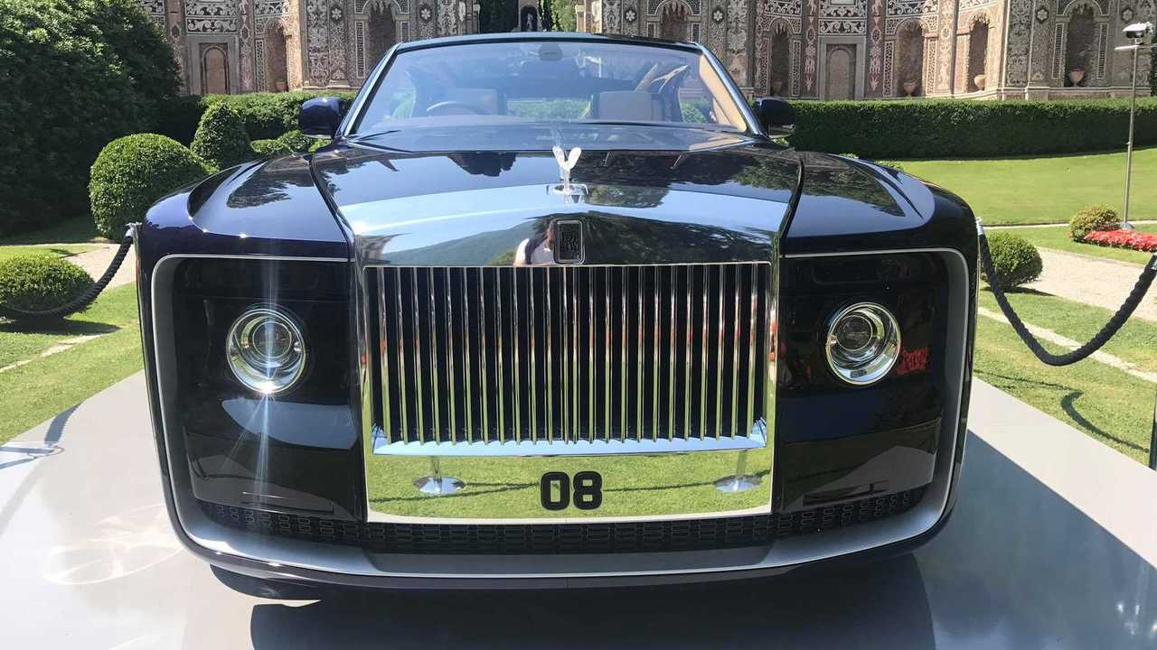 Rolls Royce Sweptail At Villa D'Este. Motor1.com Photo