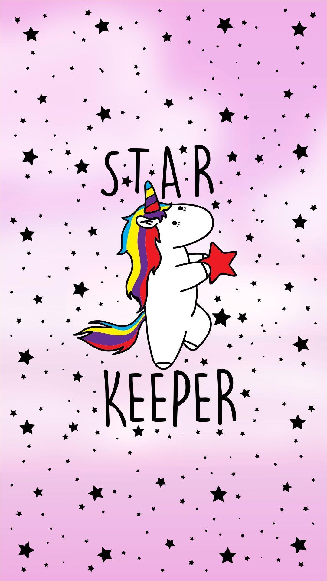 Star Keeper. להדפסה. Star, Unicorns and Wallpaper