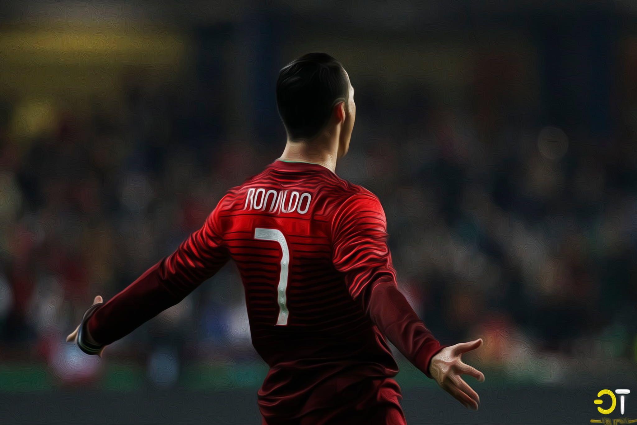 Cristiano Ronaldo, Portugal HD wallpaper