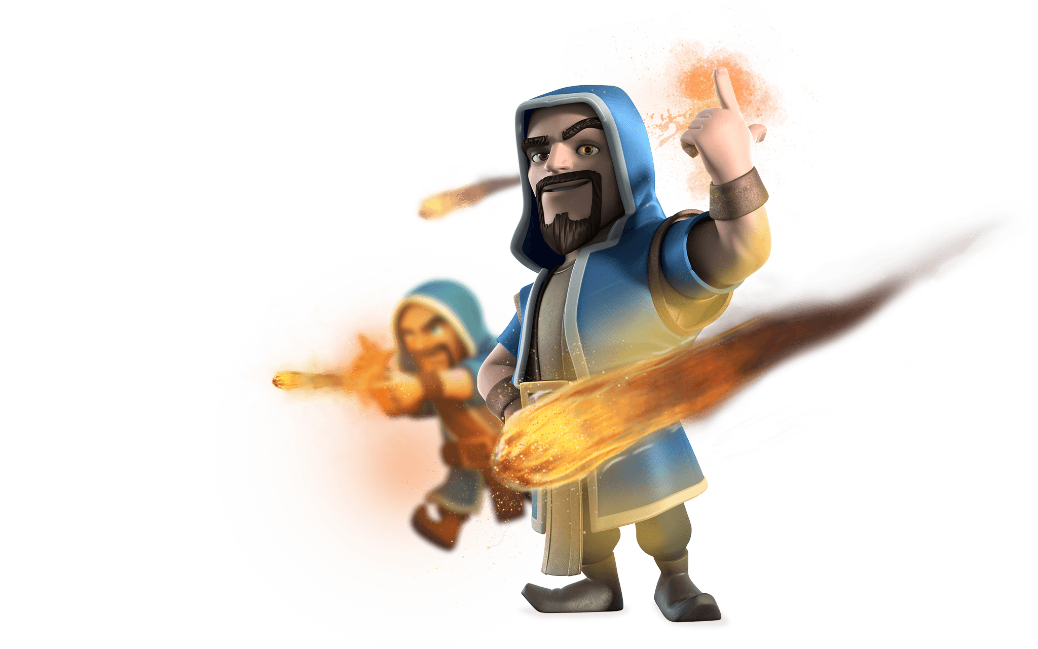 Wizard. Clash of Clans