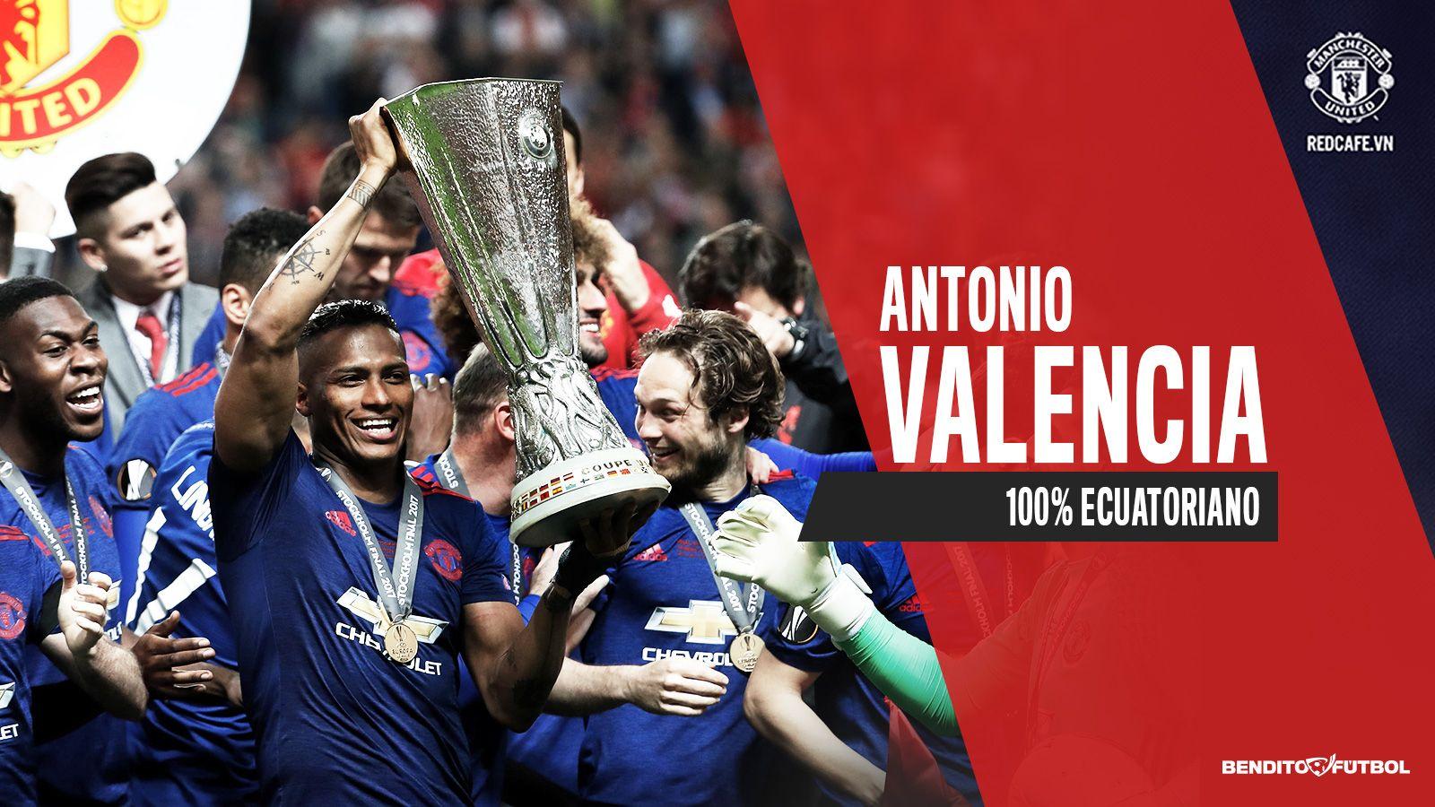 Descarga el wallpaper de Antonio Valencia Campeón de Europa. El