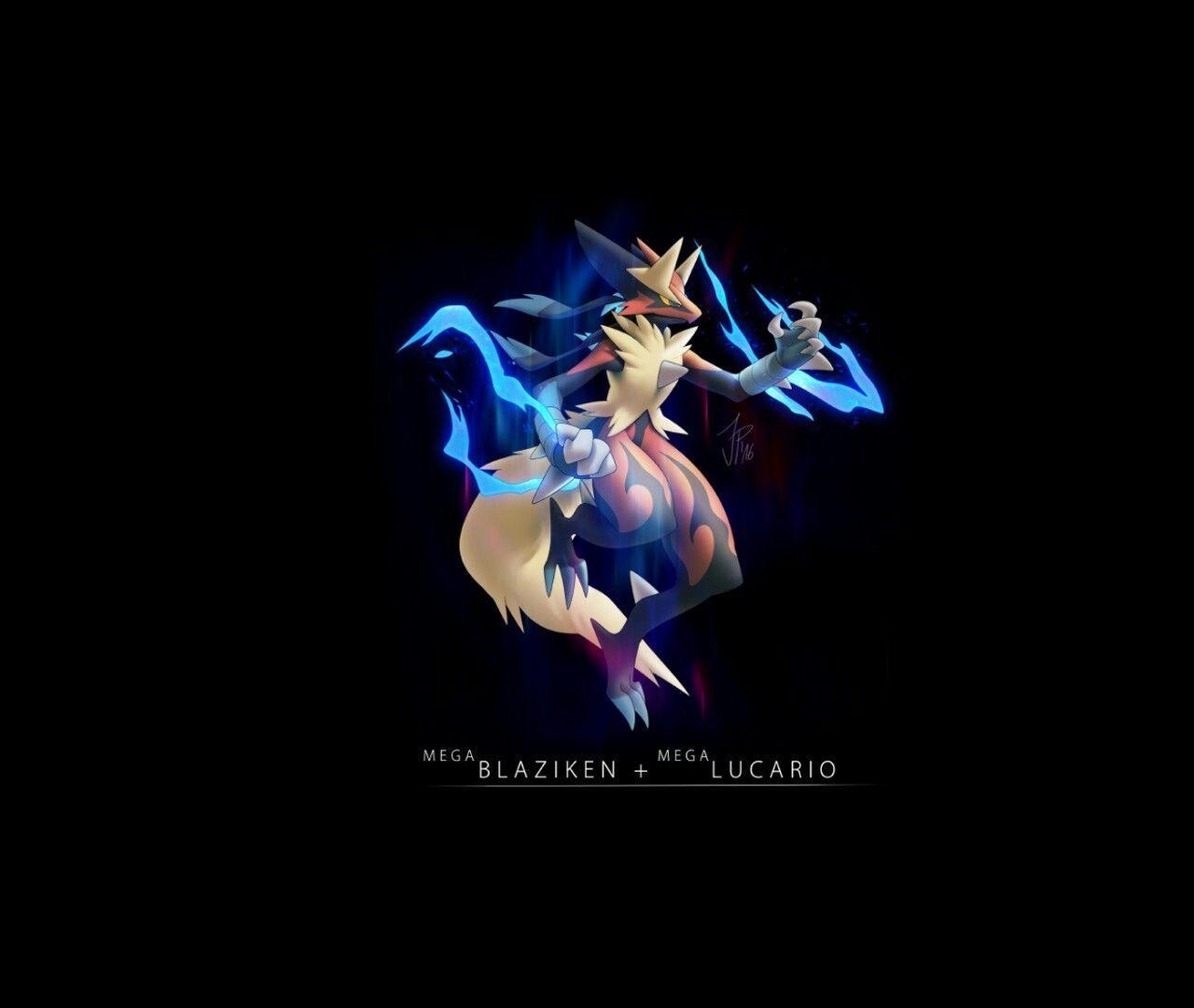 Blaziken + Lucario. Cool Stuff 2 Me. Pokémon, pokemon