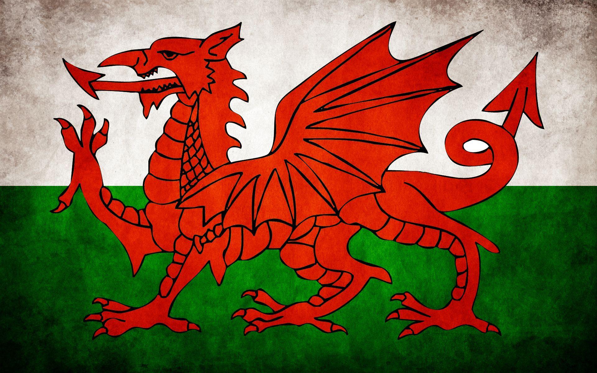 Welsh Flag, wallpaper, 1920 x 1200. Celtic Magick